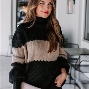 VICI Memphis Colorblock Knit Sweater